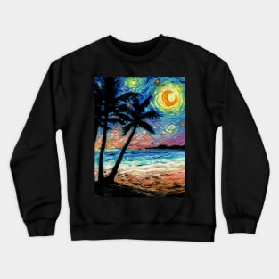 Tropical Night Crewneck Sweatshirt